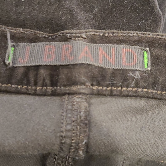 J Brand espresso velour skinny jeans - Picture 6 of 8